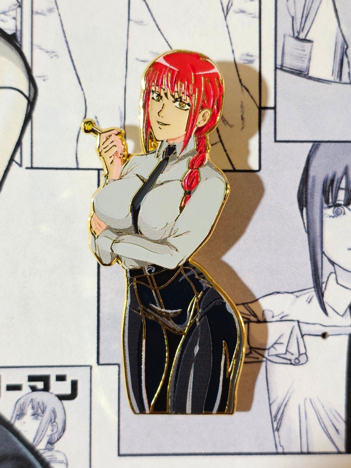 Chainsaw Waifu enamel Pin