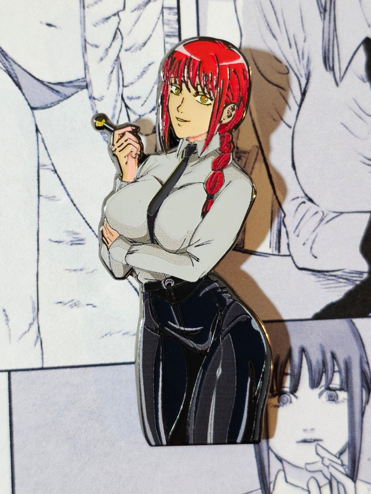 Chainsaw Waifu enamel Pin