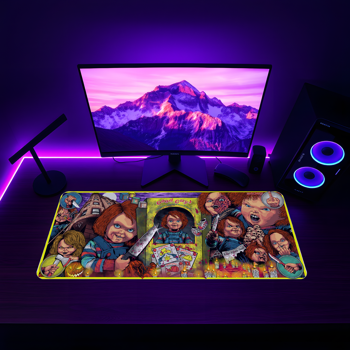 YOUNG CHUCK LED DESKMATS