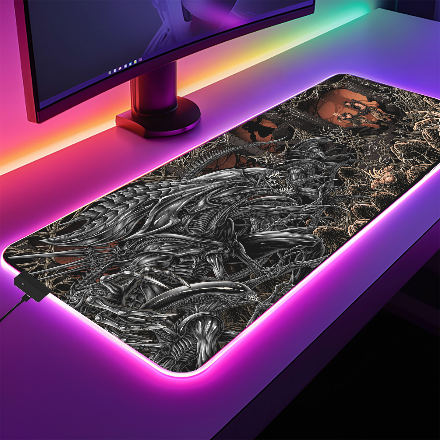 Space Xeno DeskMats non led