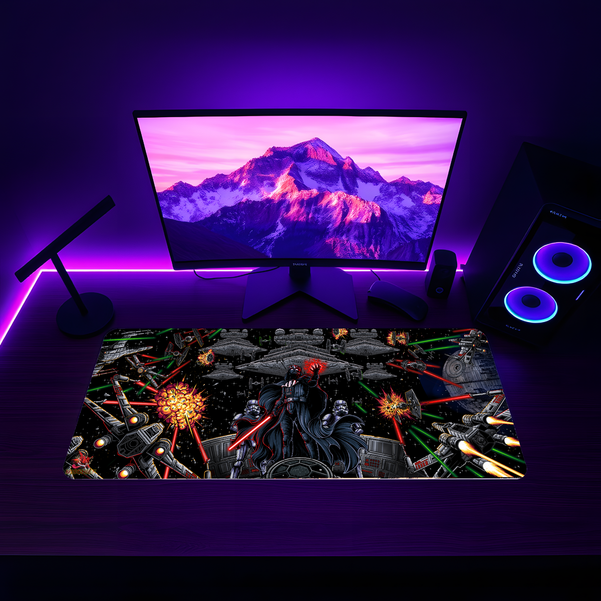 THE WARS LED DESKMAT