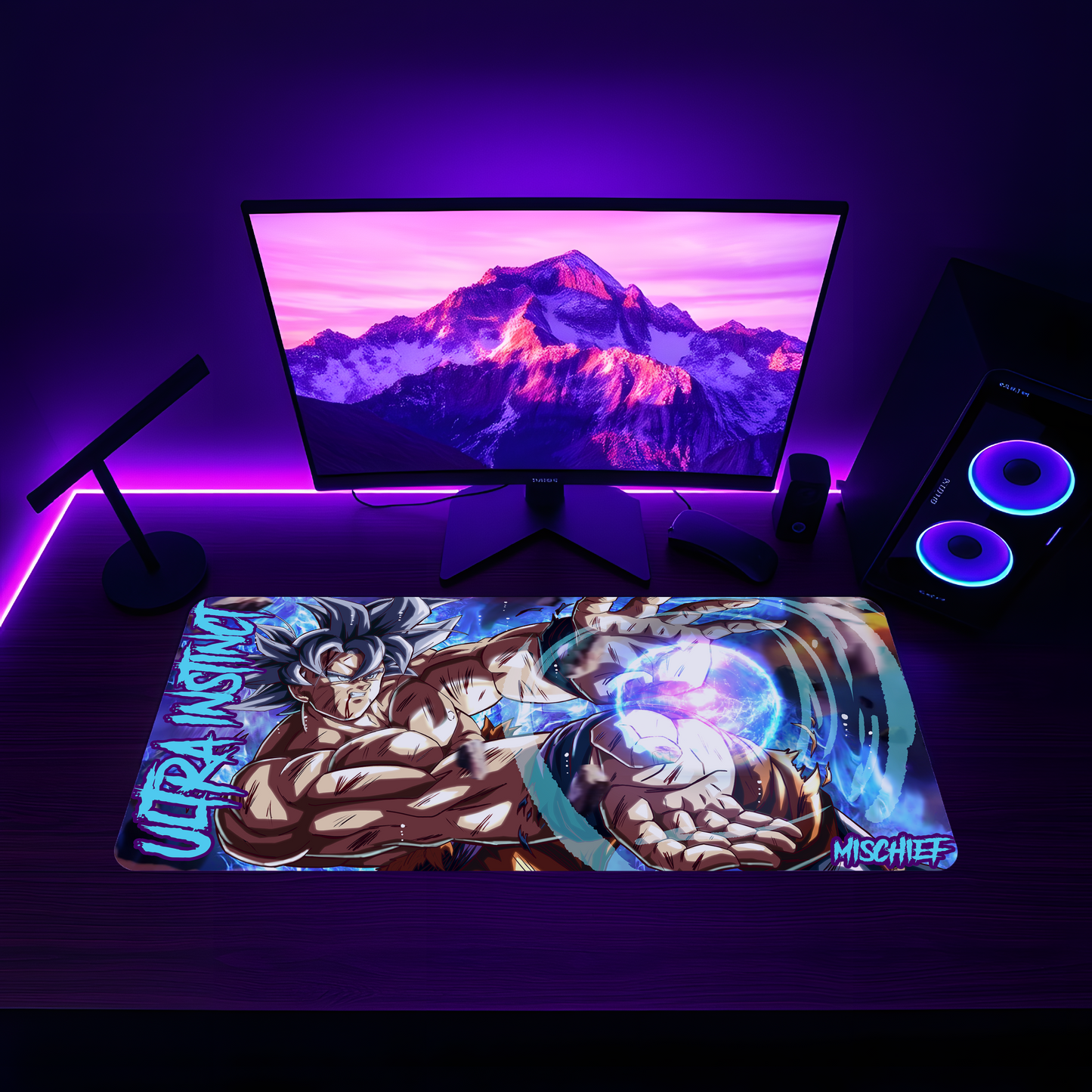 Ultra instinct RGB Deskmats