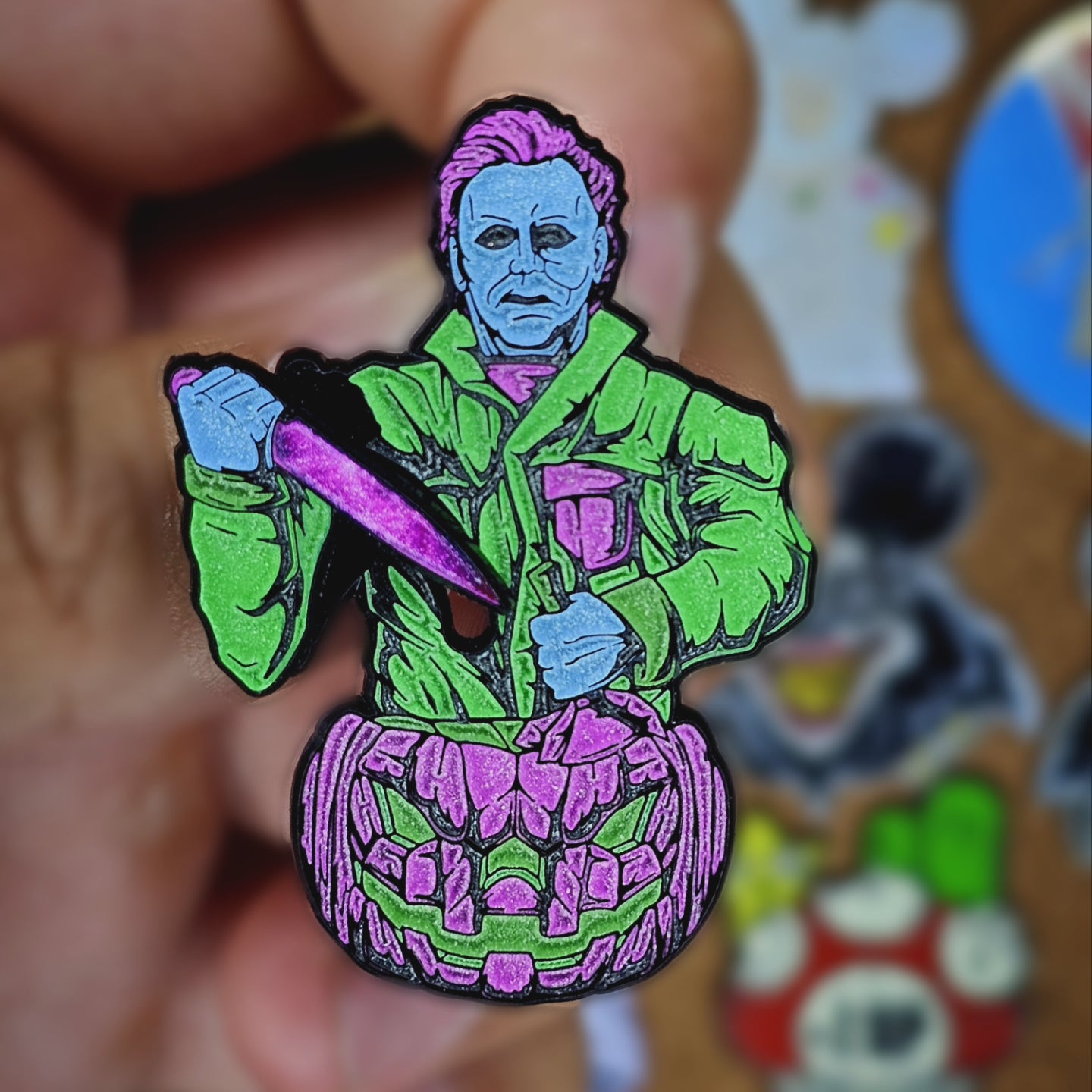 Young Myers Enamel Pins