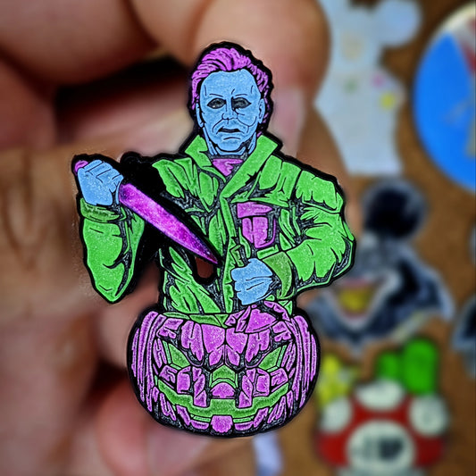 Young Myers Enamel Pins