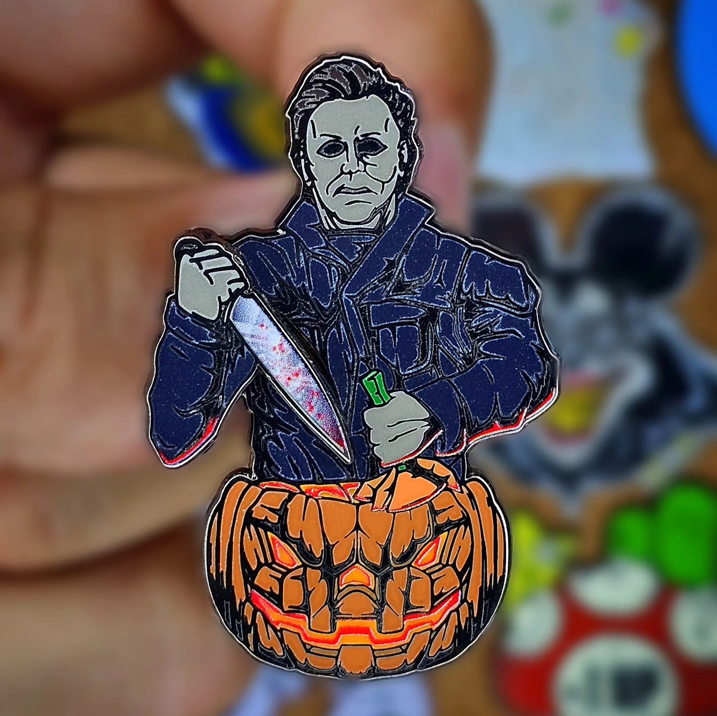 Young Myers Enamel Pins