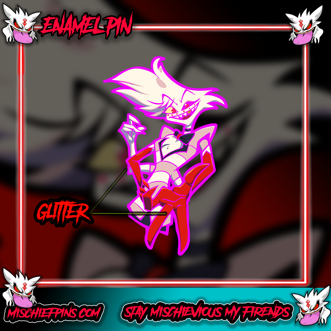 Angel Must Enamel Pin