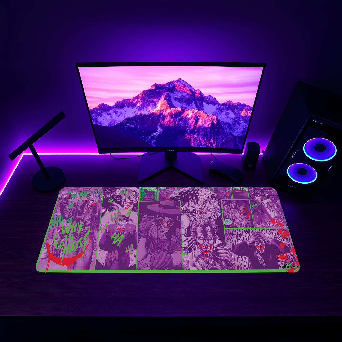 Jokester RGB Desk Mat