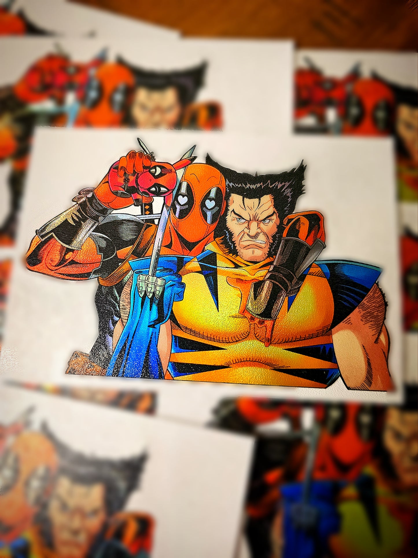 Best Buds Selfie Holo Sticker