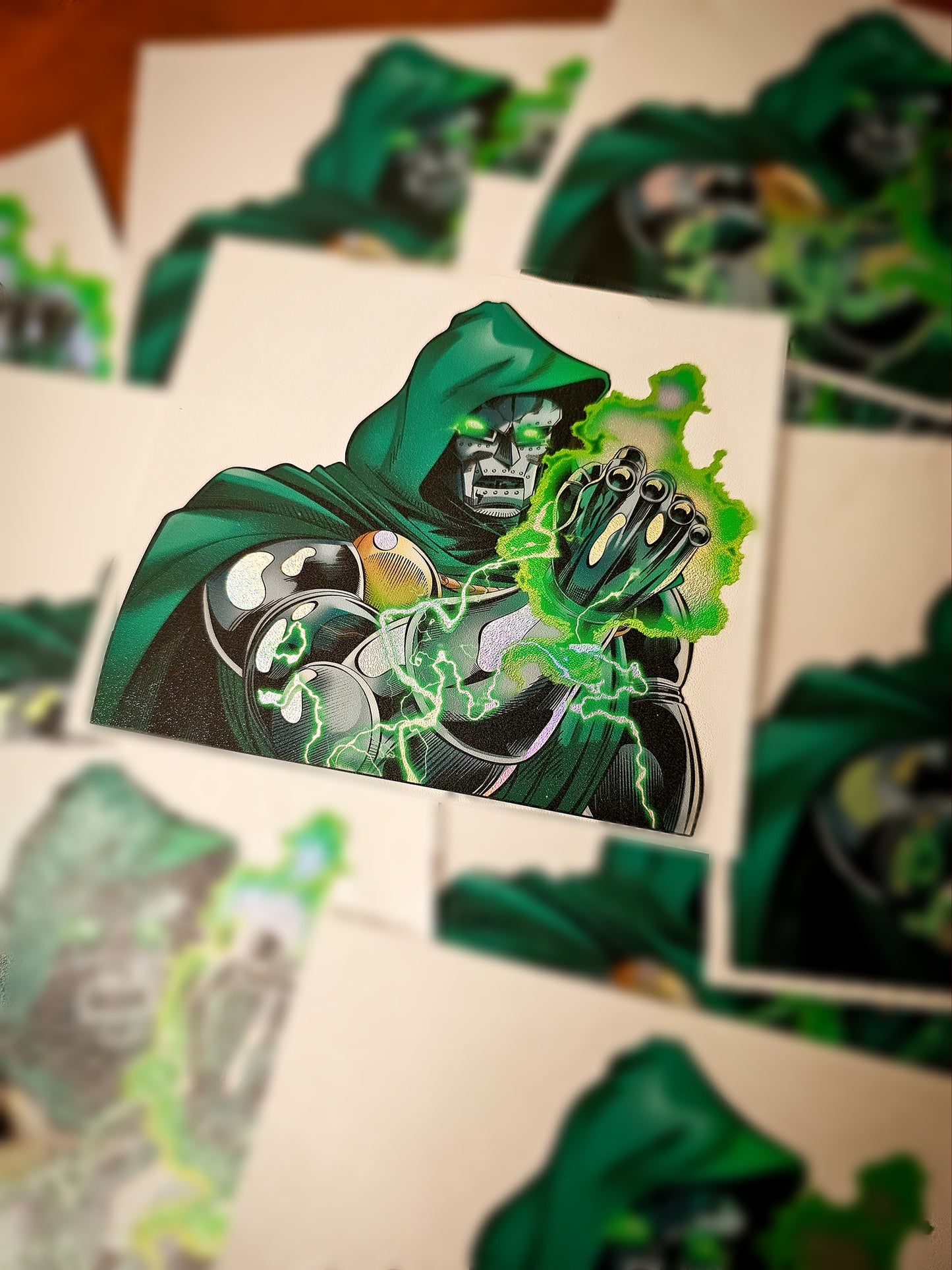 Doom Doom Holo Sticker