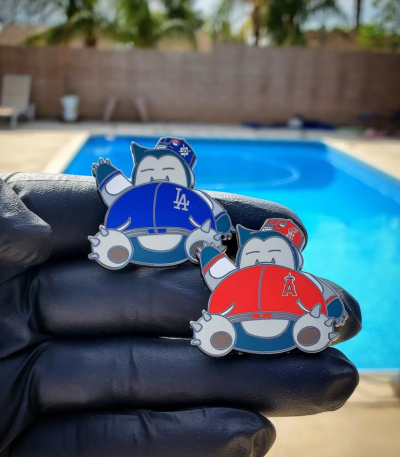 Snorlax Fan enamel pin