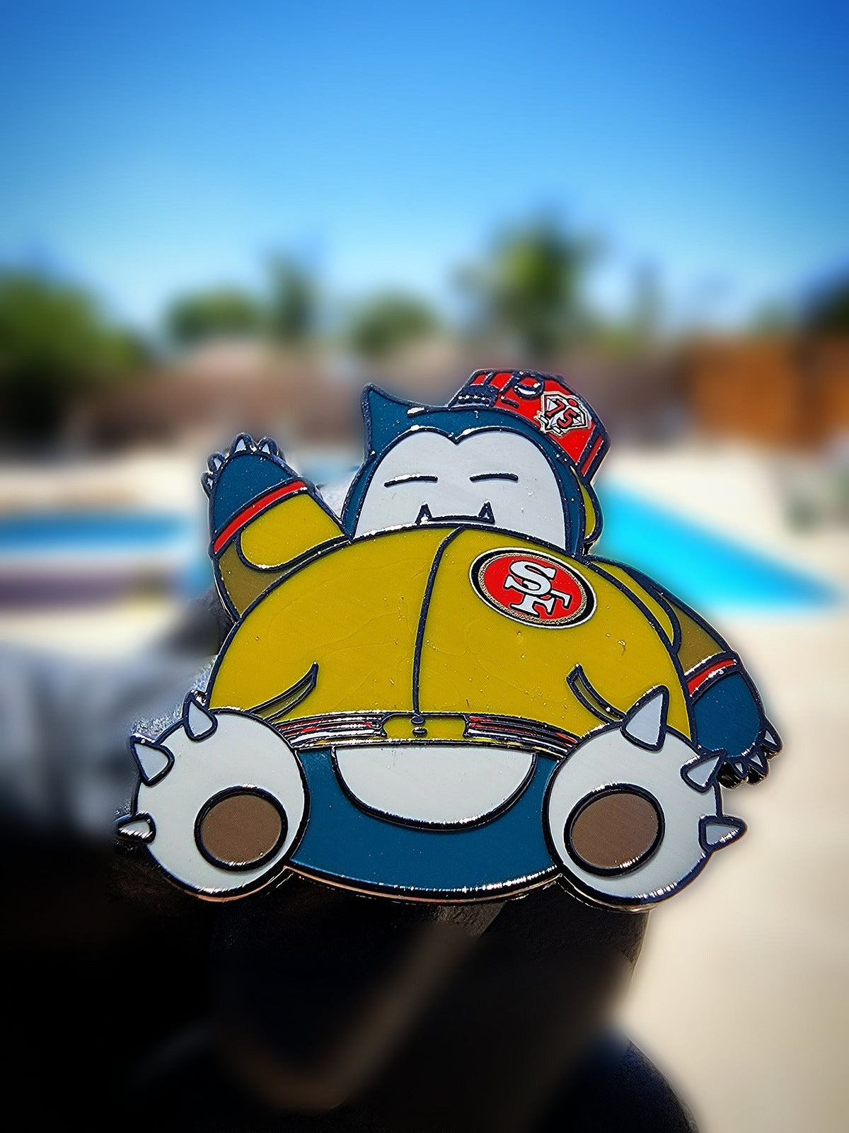 Snorlax Fan enamel pin
