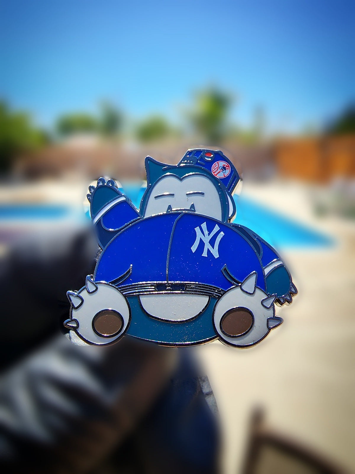 Snorlax Fan enamel pin