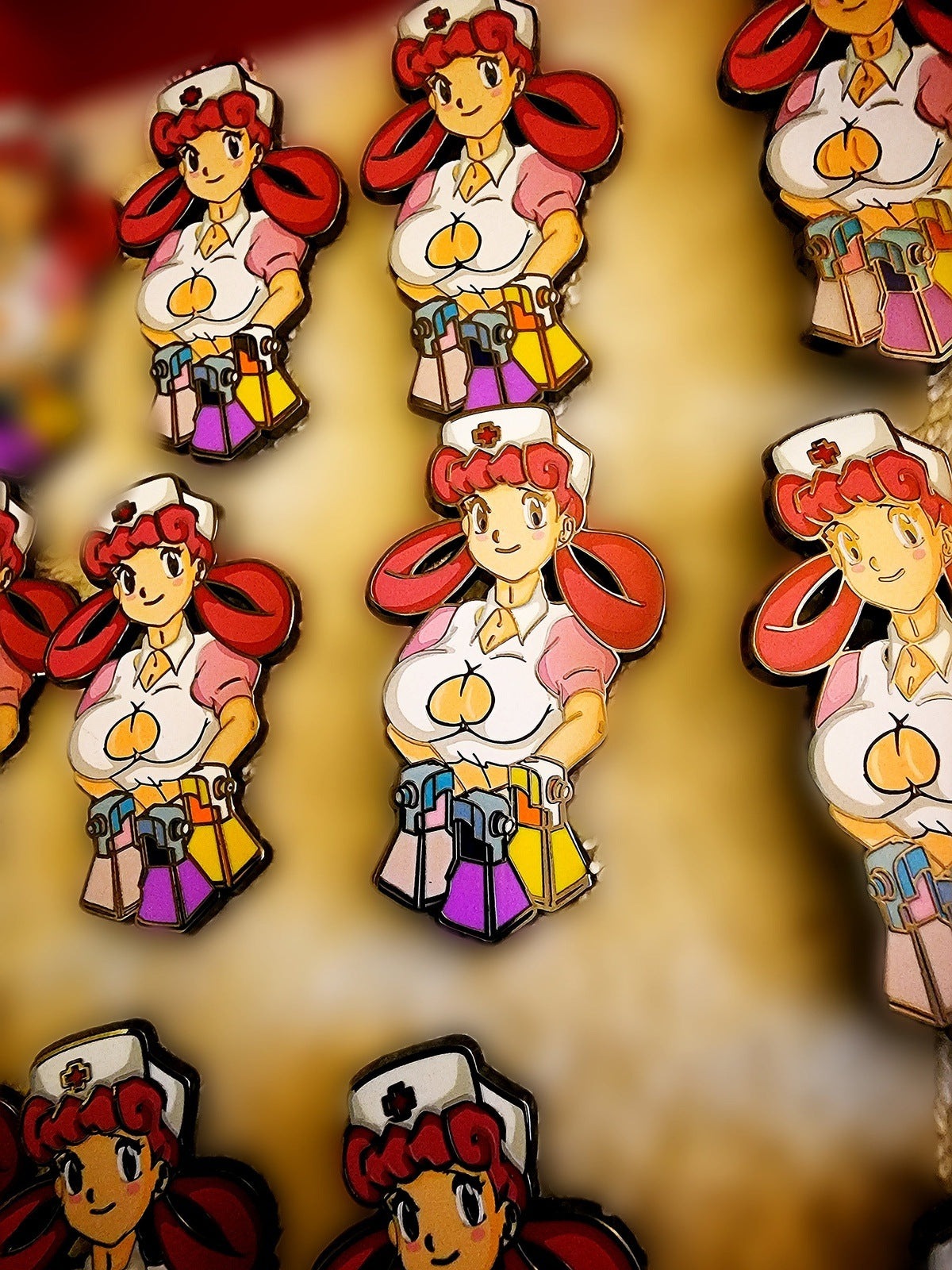 Ms. Joy After Hours enamel pin