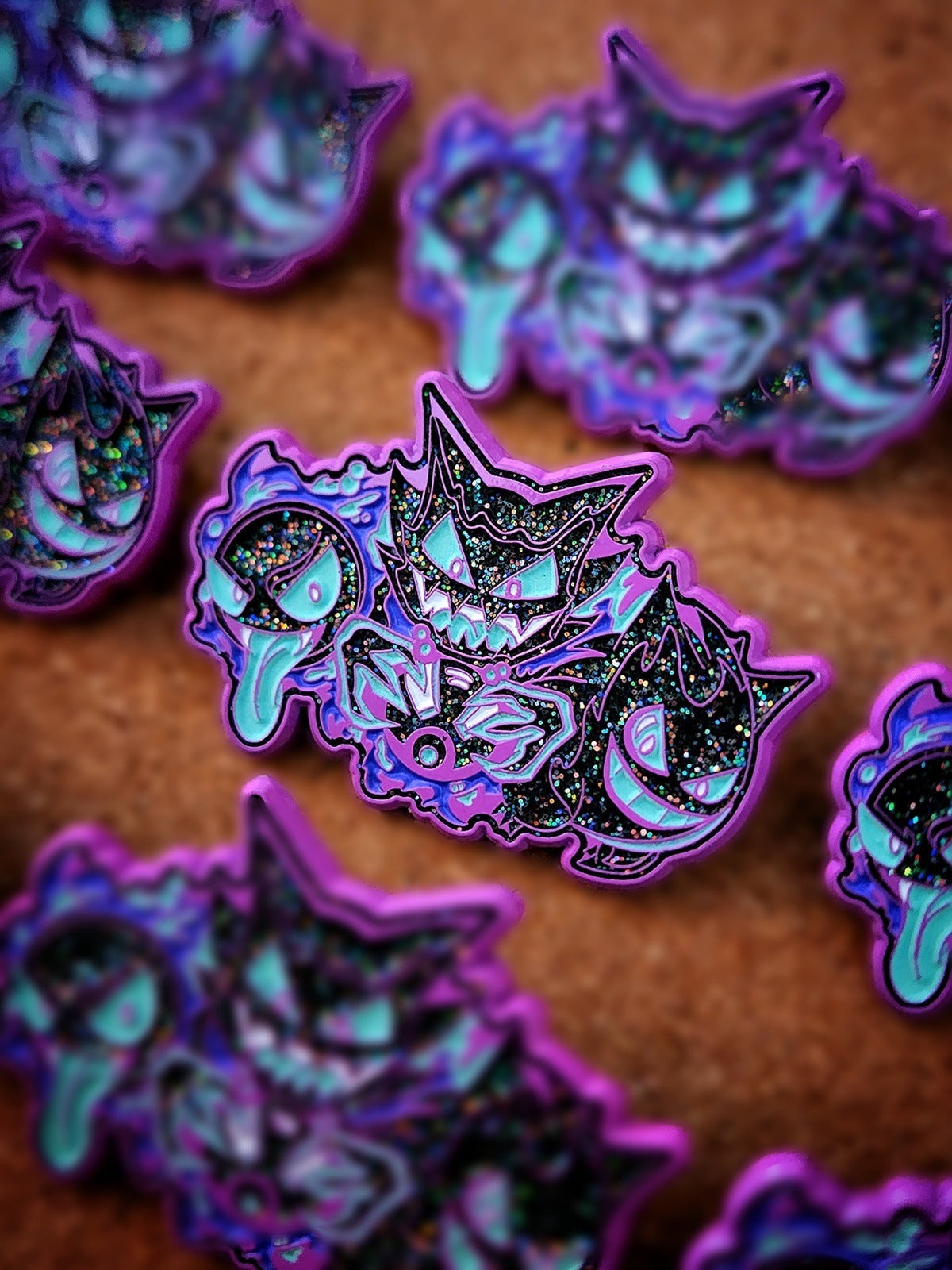 Gastly Evo Enamel Pins