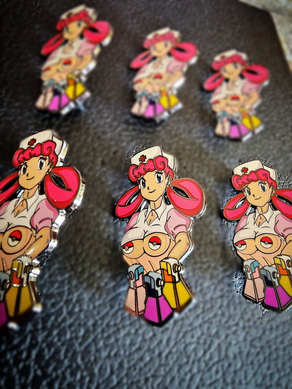 Ms. Joy After Hours enamel pin