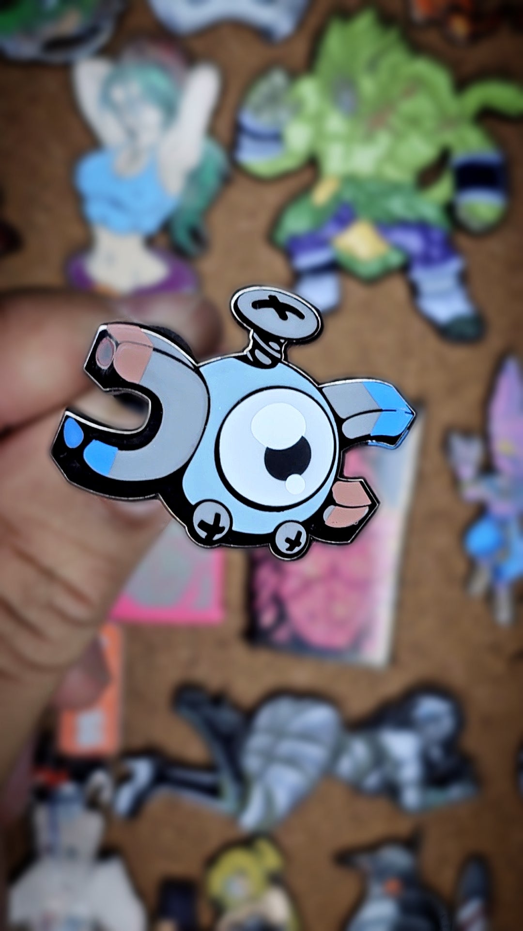 Chibi Magnemite Enamel Pin