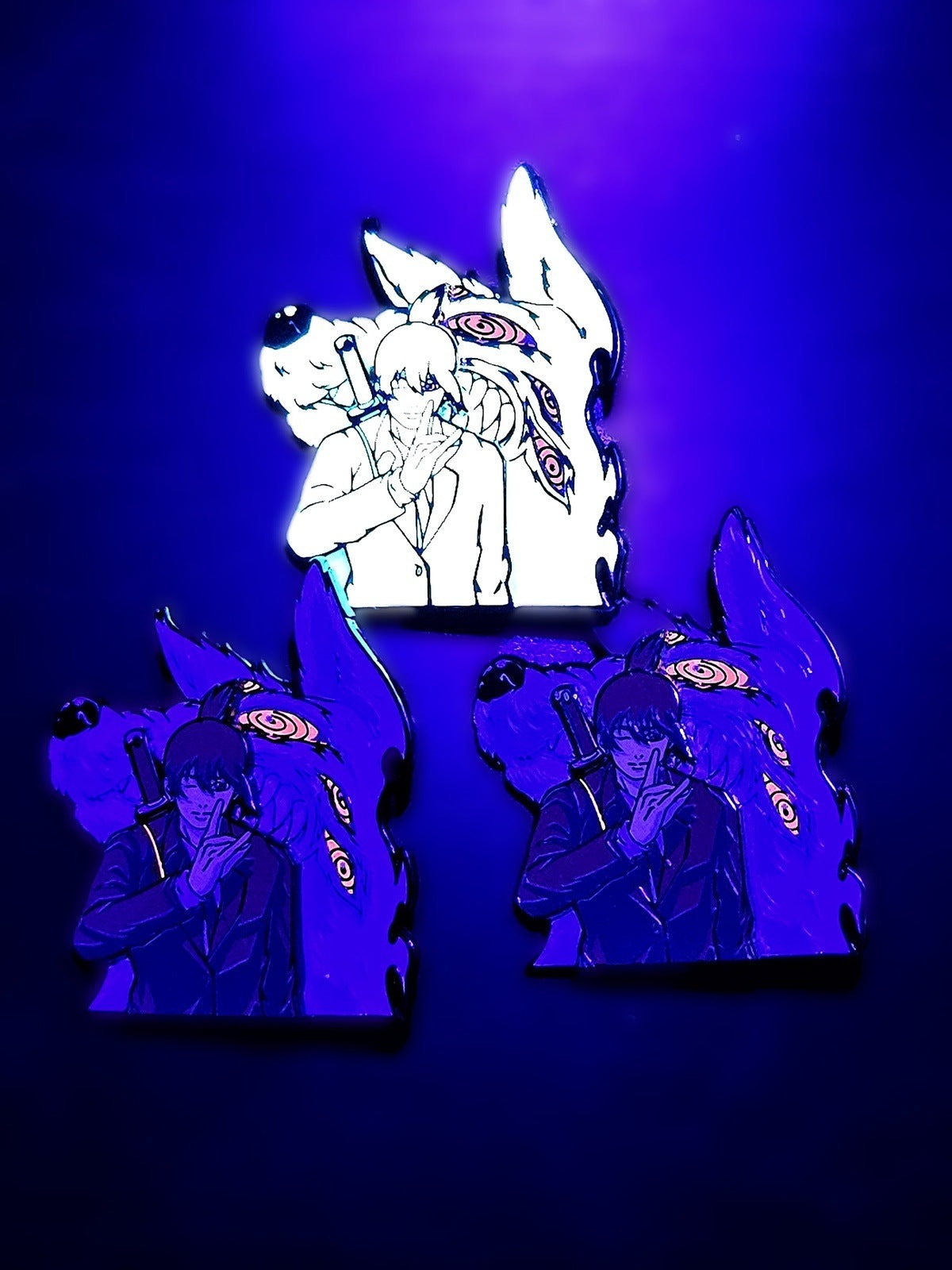 Aki n Kon Enamel Pin