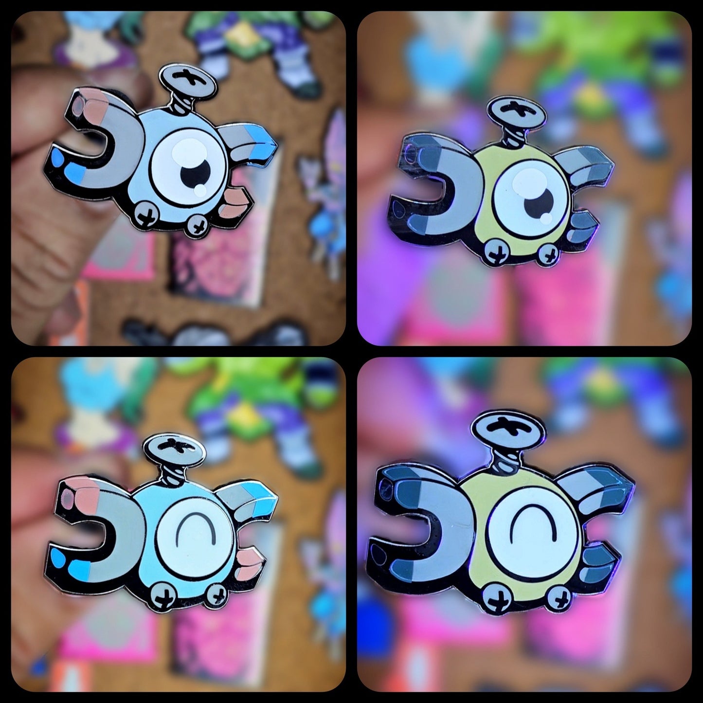 Chibi Magnemite Enamel Pin