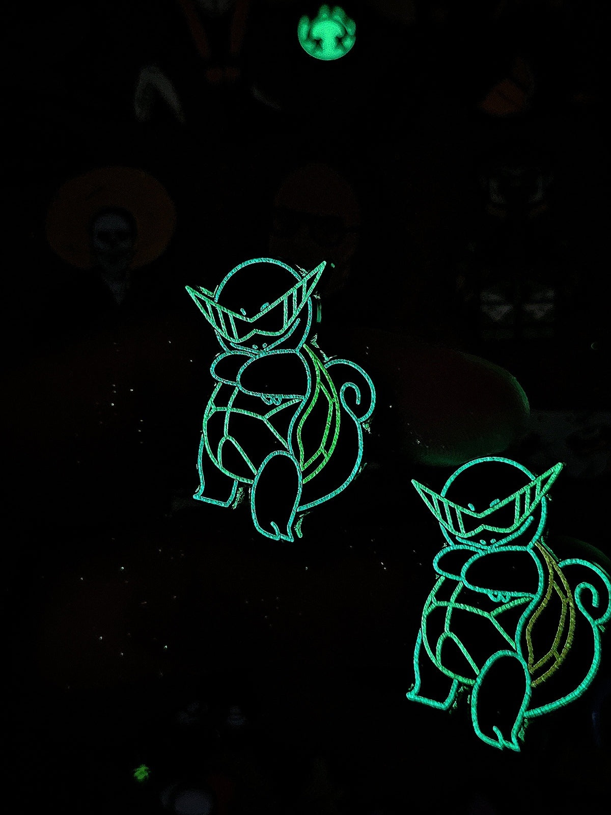 Squirtle Squad Neon Enamel Pin