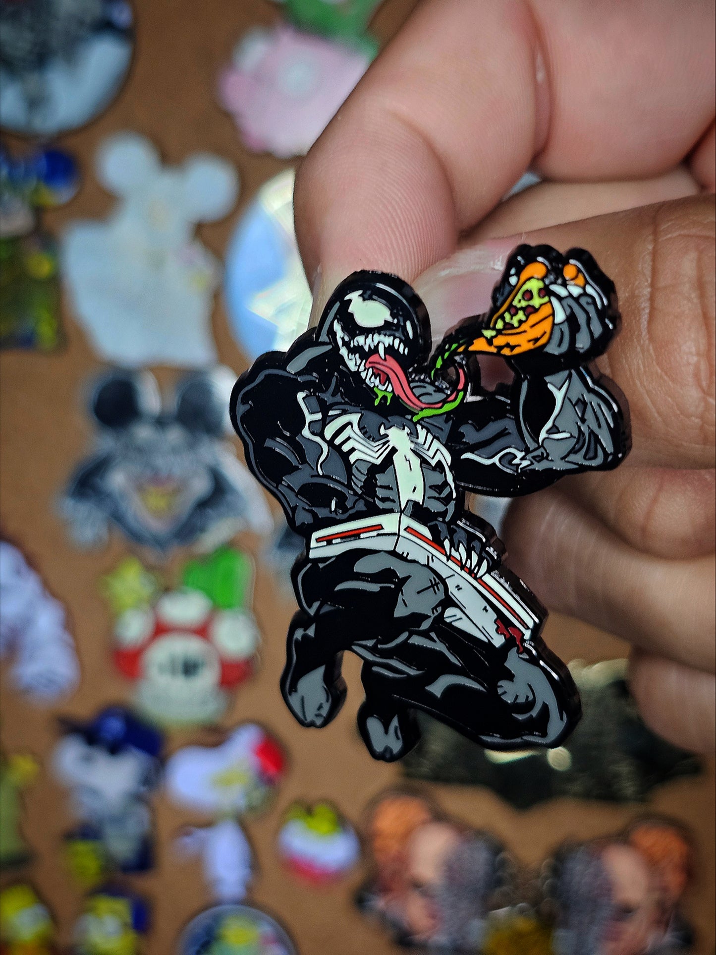 Venomized pin