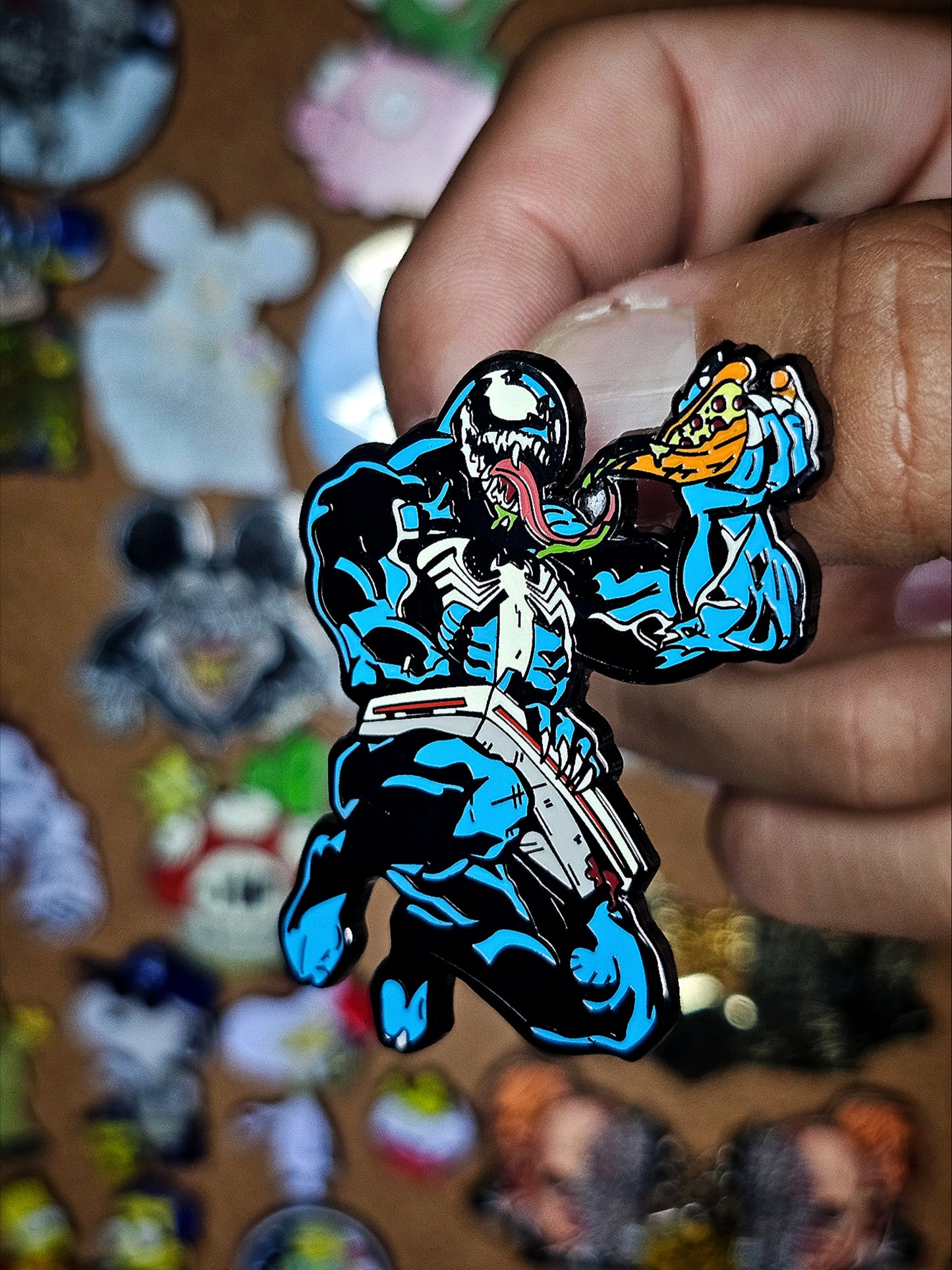 Venomized pin