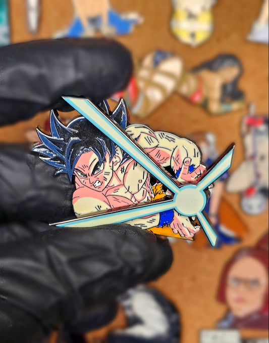 Saiyan Spinner Enamel pins