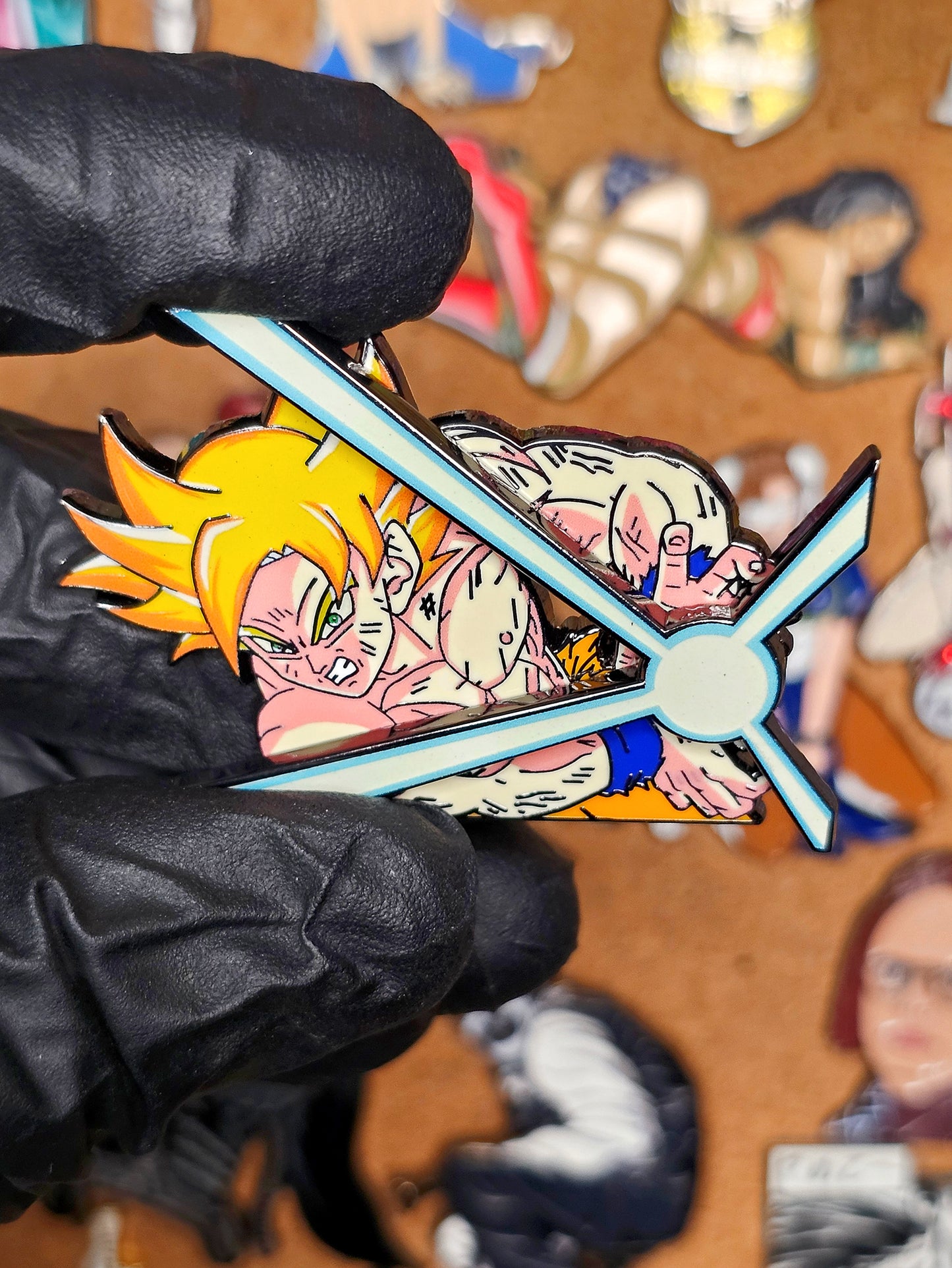 Goku Spinner Enamel pins