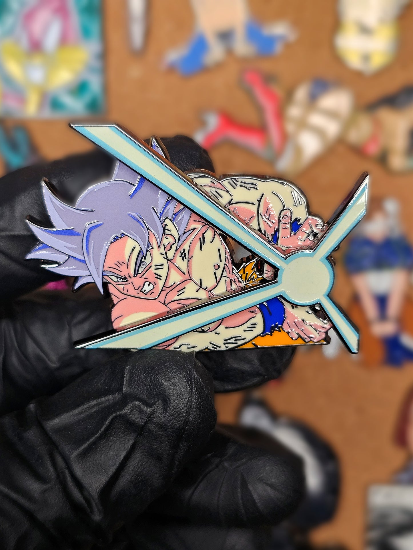 Goku Spinner Enamel pins