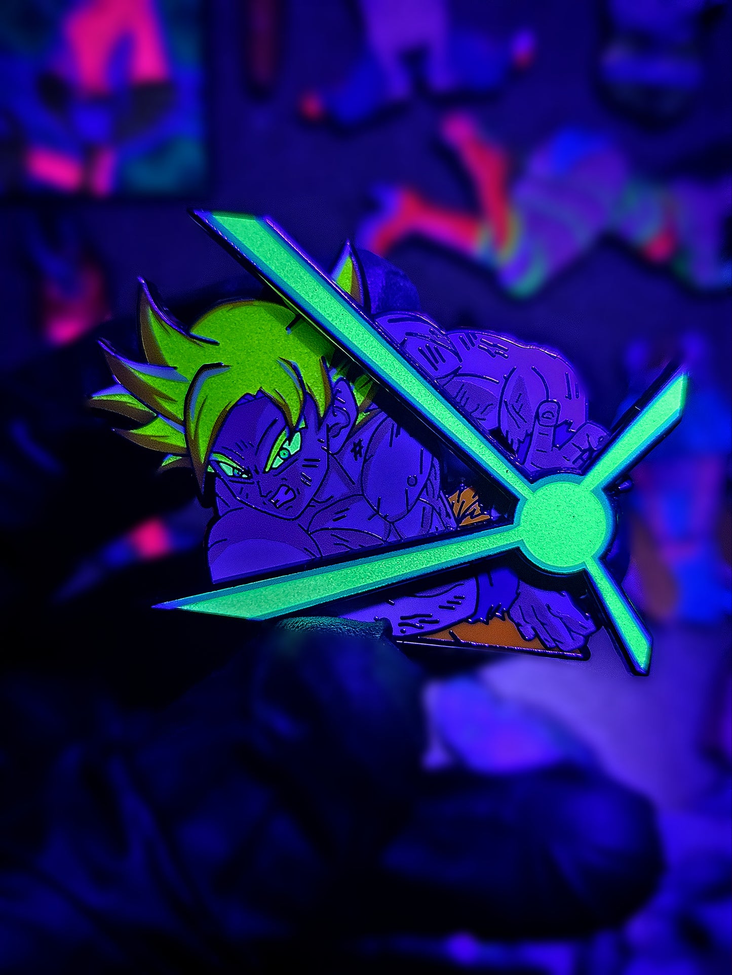 Goku Spinner Enamel pins