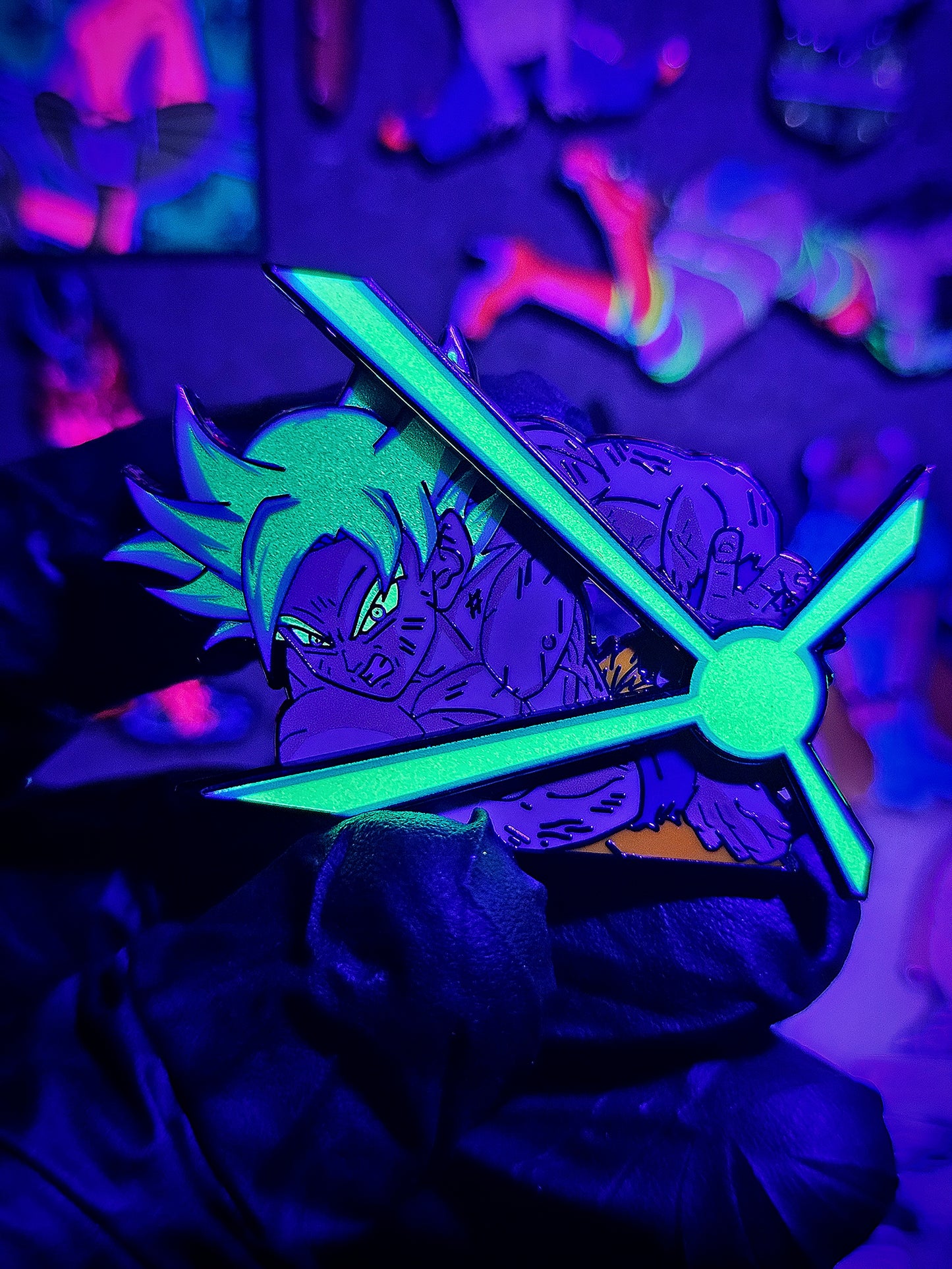 Goku Spinner Enamel pins