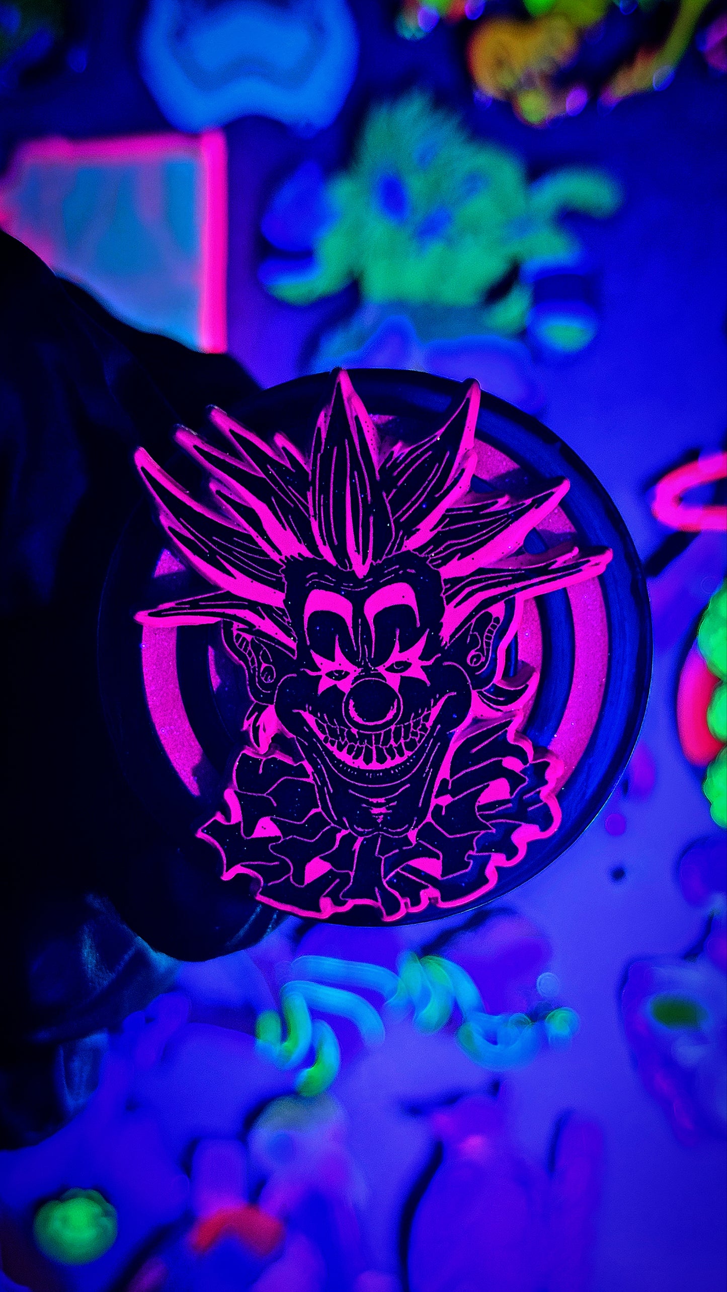 Klown Spinner Enamel pin