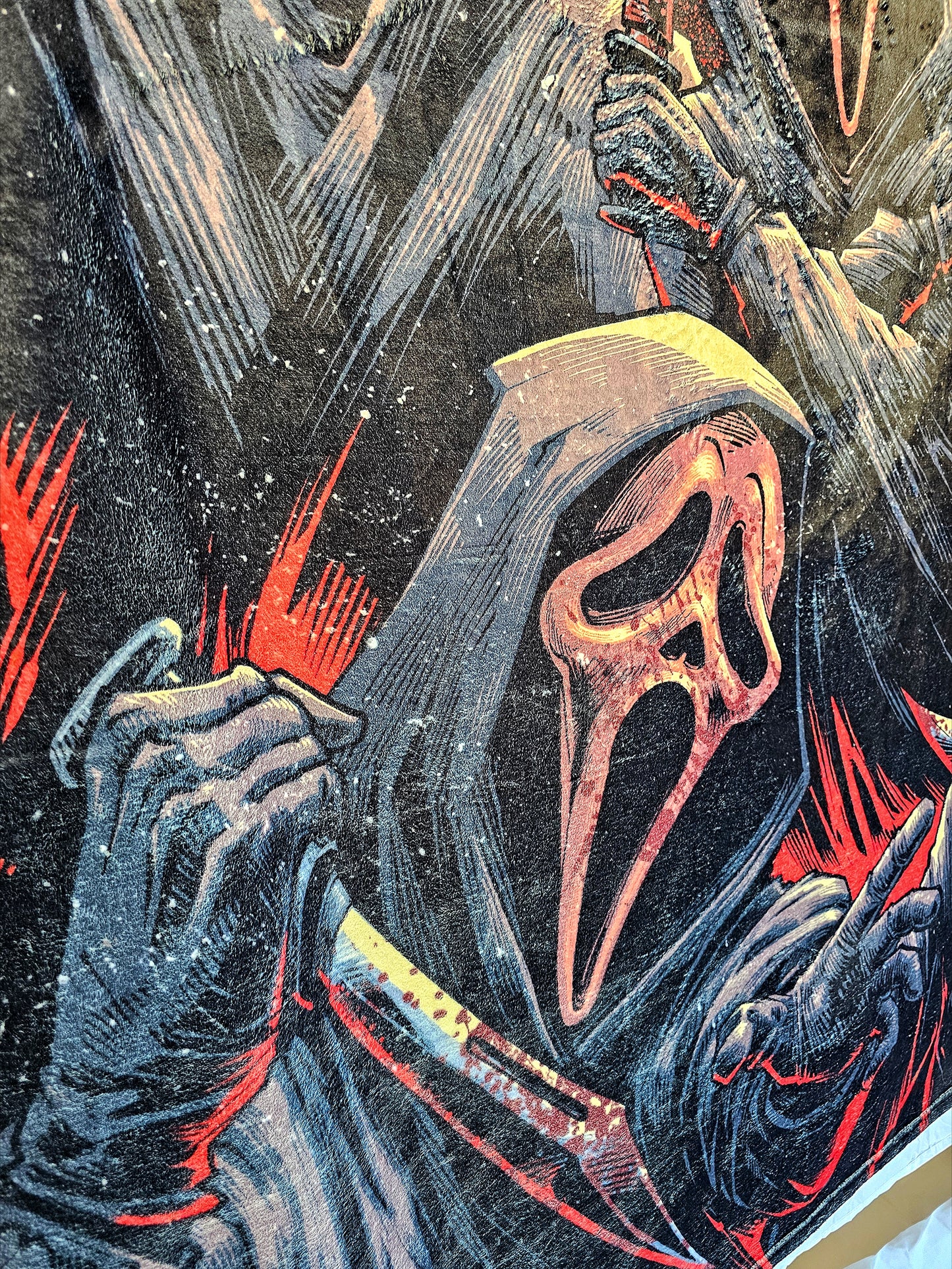 Mischief Ghost Slasher Fleece blanket