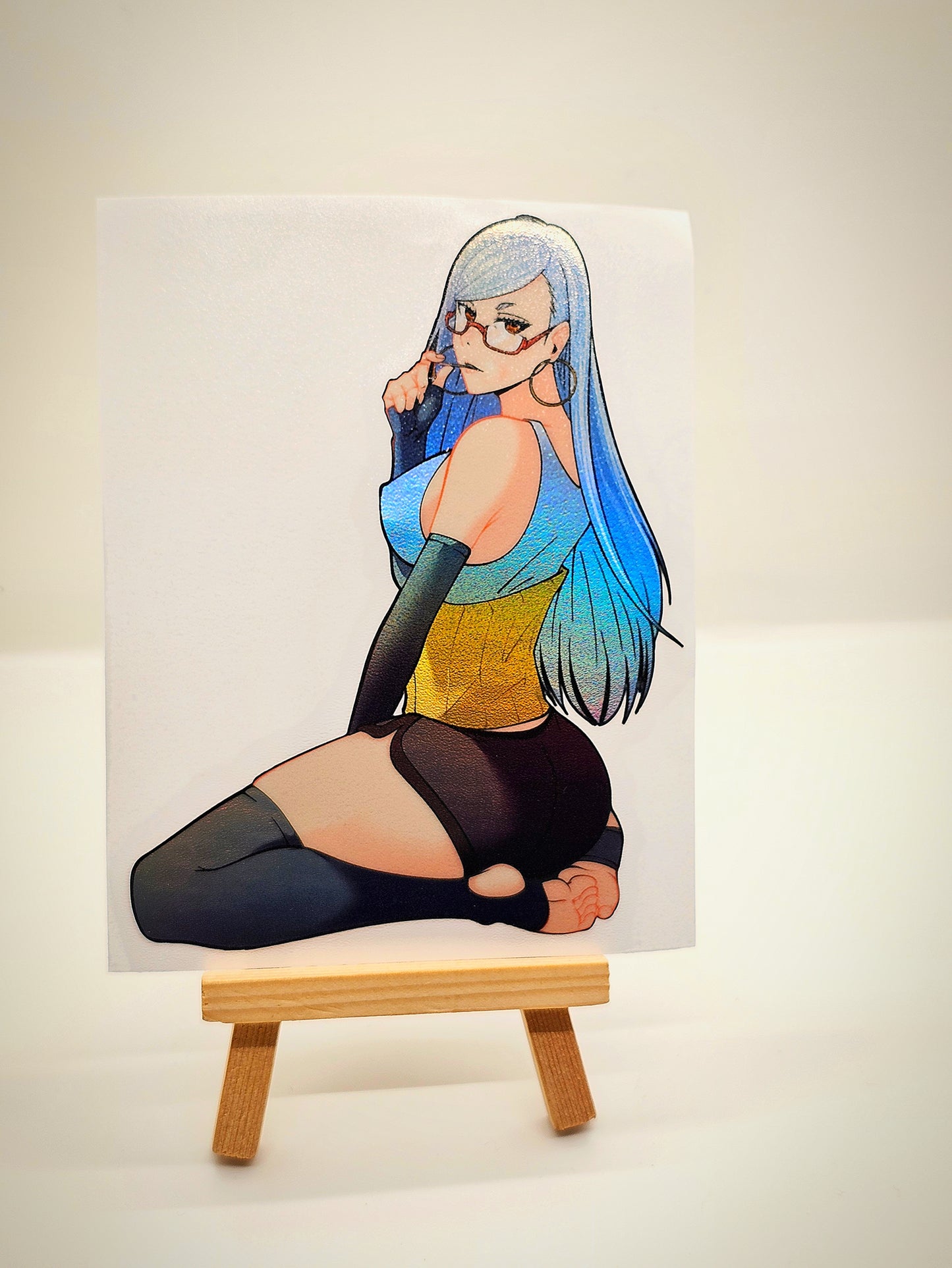 Drop it Seiko holographic sticker