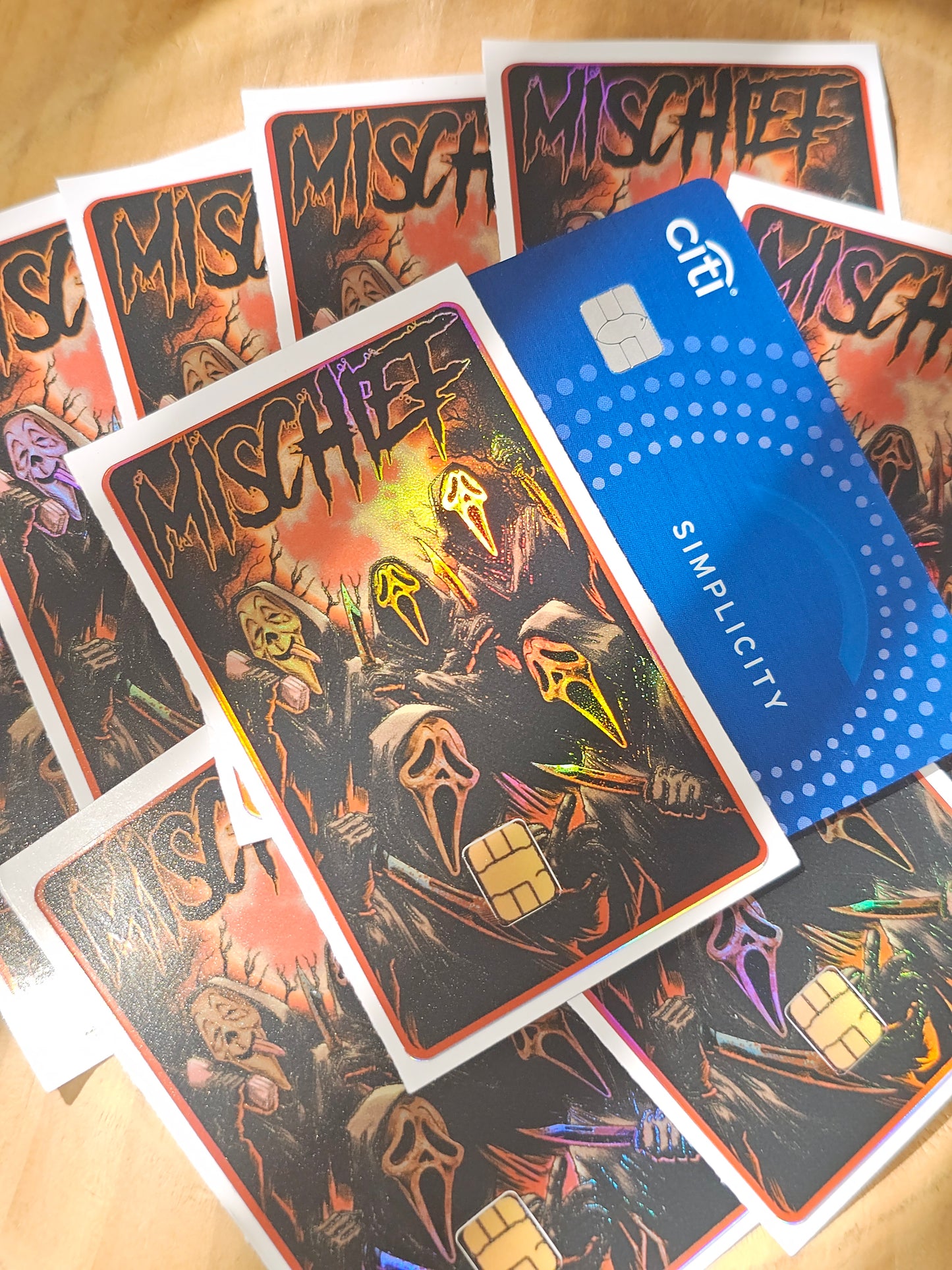 Slasher Credit card Skin