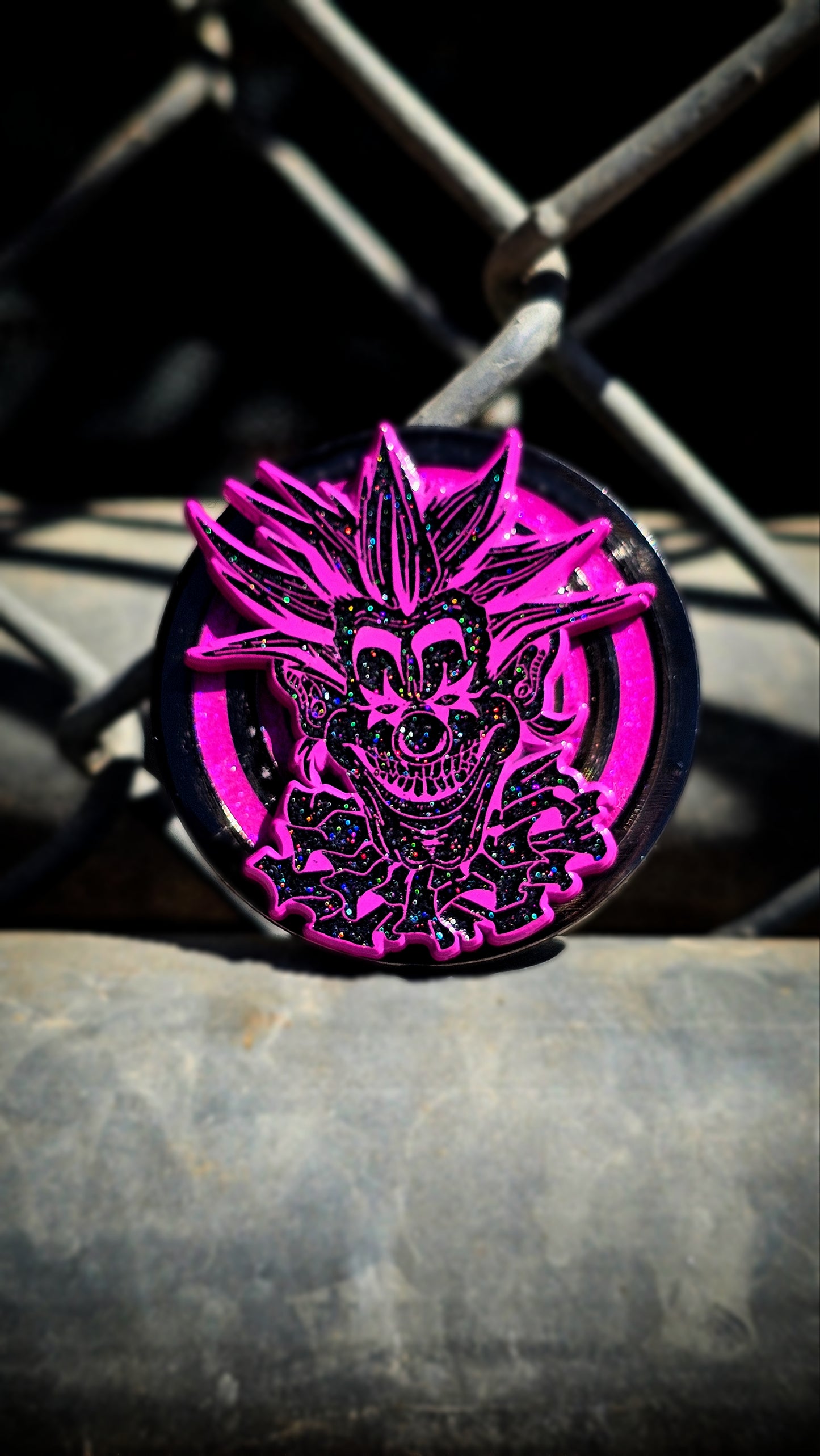 Klown Spinner Enamel pin