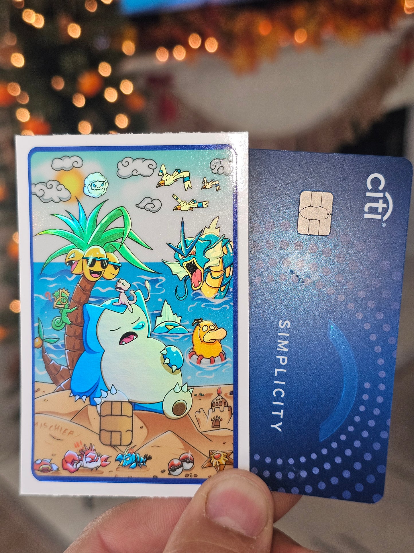 Sleeping Lax Credit card Skin