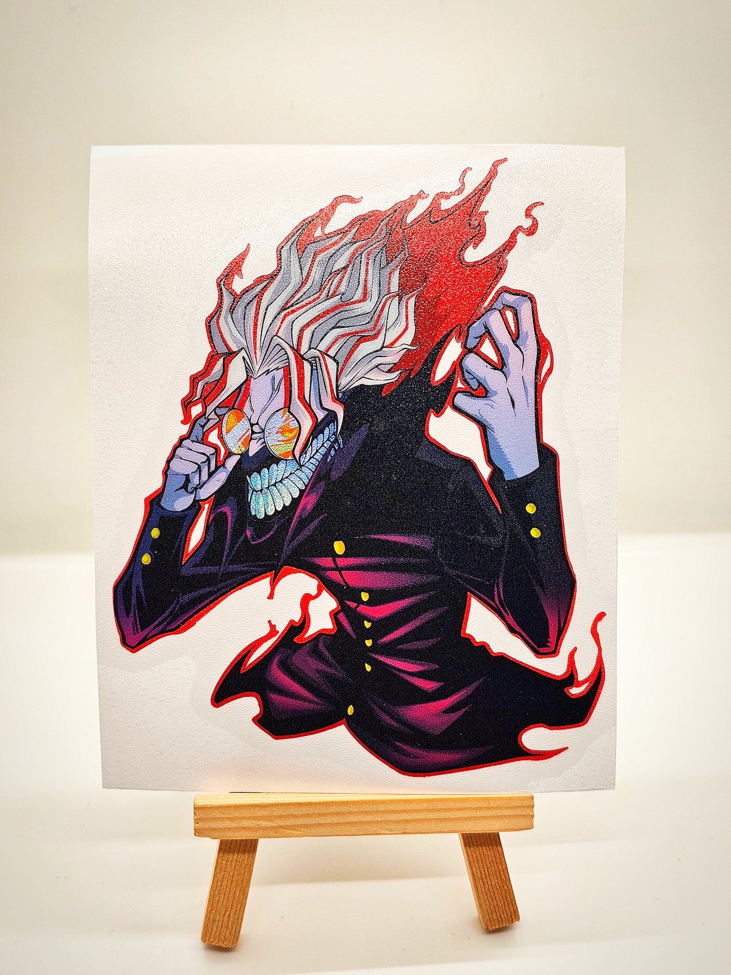 O-Ka-run holographic sticker