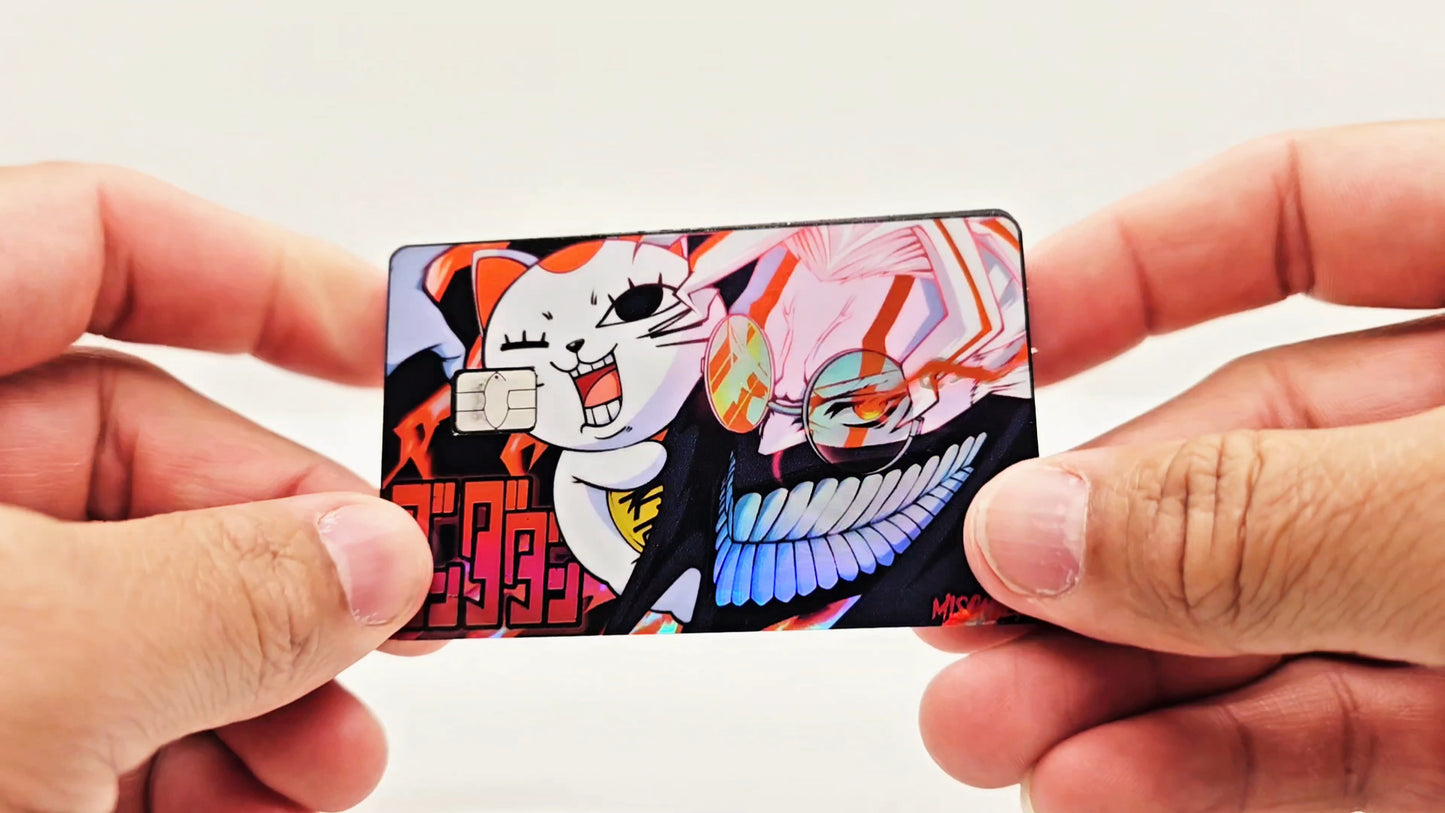 Okarun and turbo nanny Credit card Skin