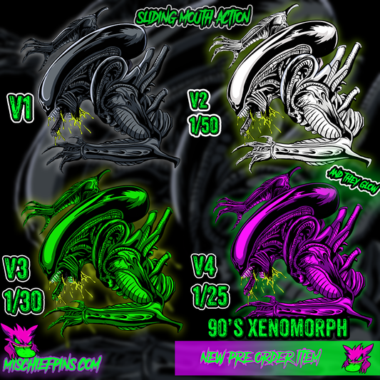 Xenomorph 90’s Arcade Enamel Pins