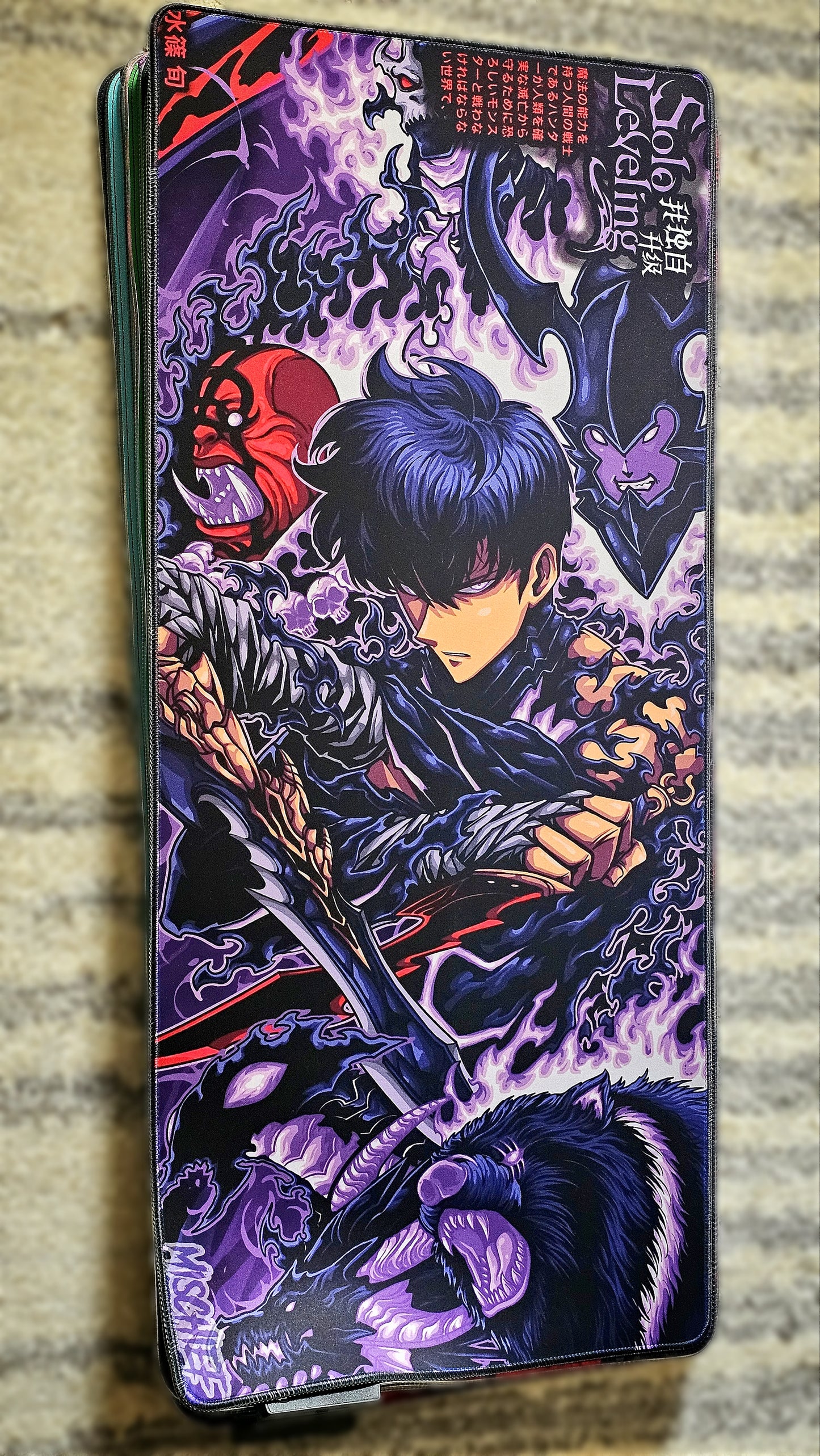 Jinwoo Leveling Deskmat