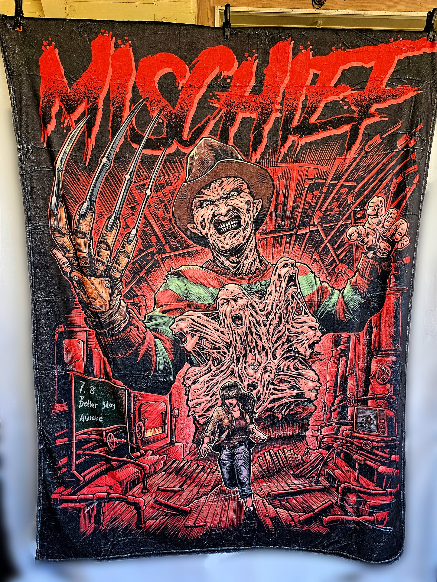 Mischief Dreamer Fleece Blanket