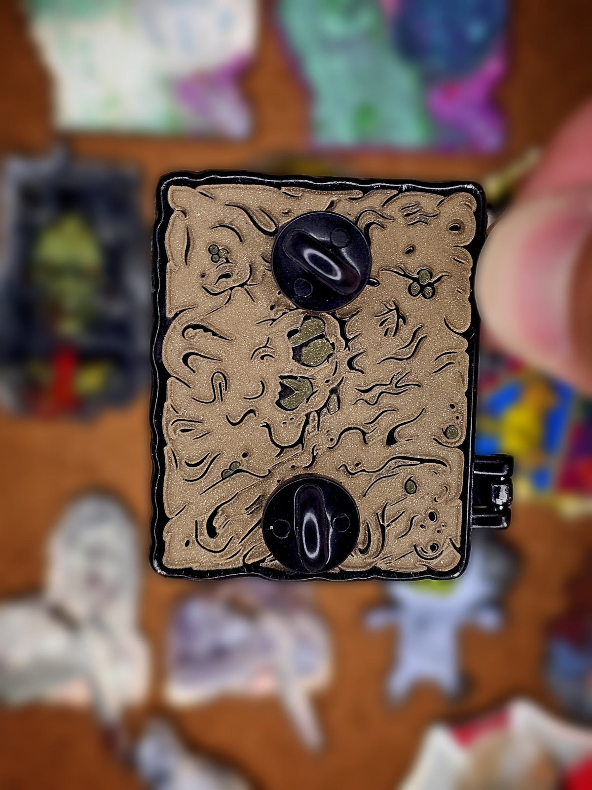 Necro Book of The Dead enamel pin