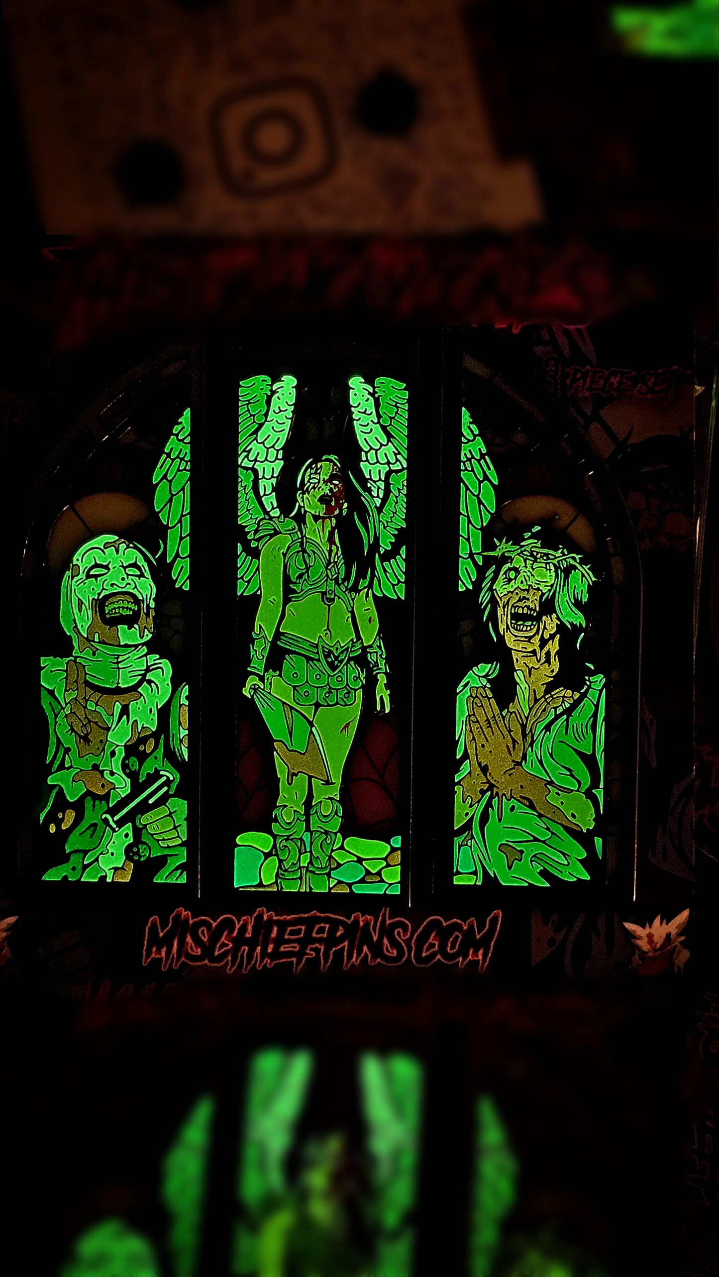 The Unholy Ones Enamel Pin Set