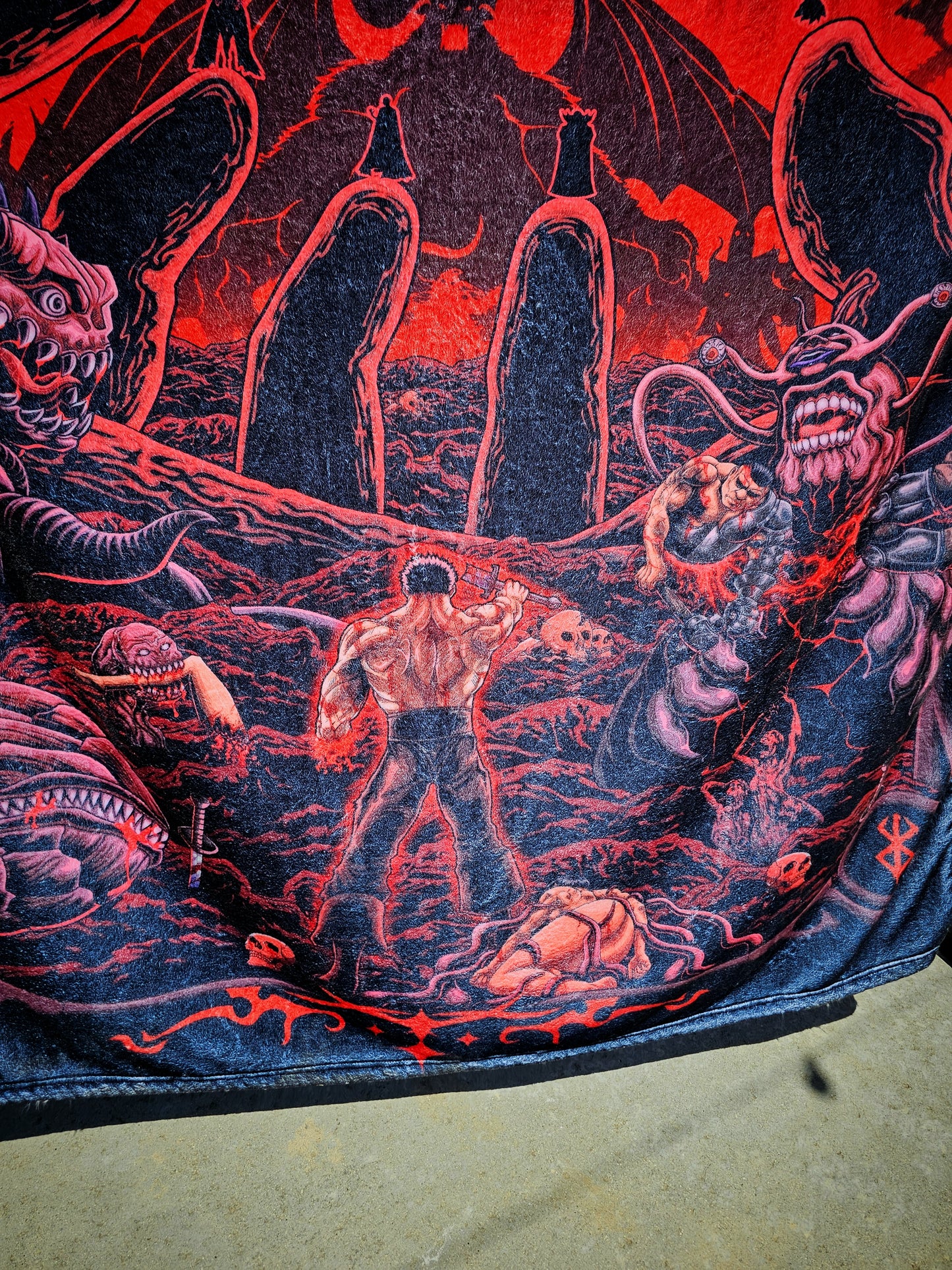 God's Hand Fleece Blanket