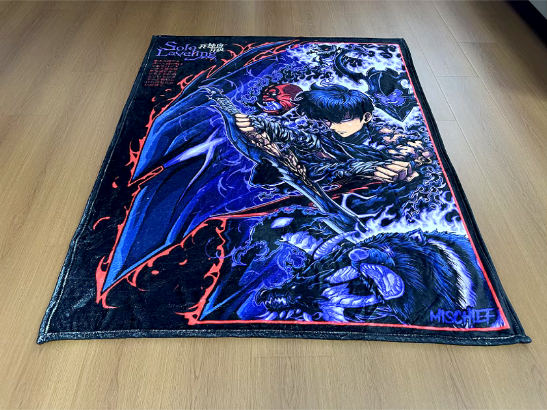 Mischief Solo Fleece Blanket