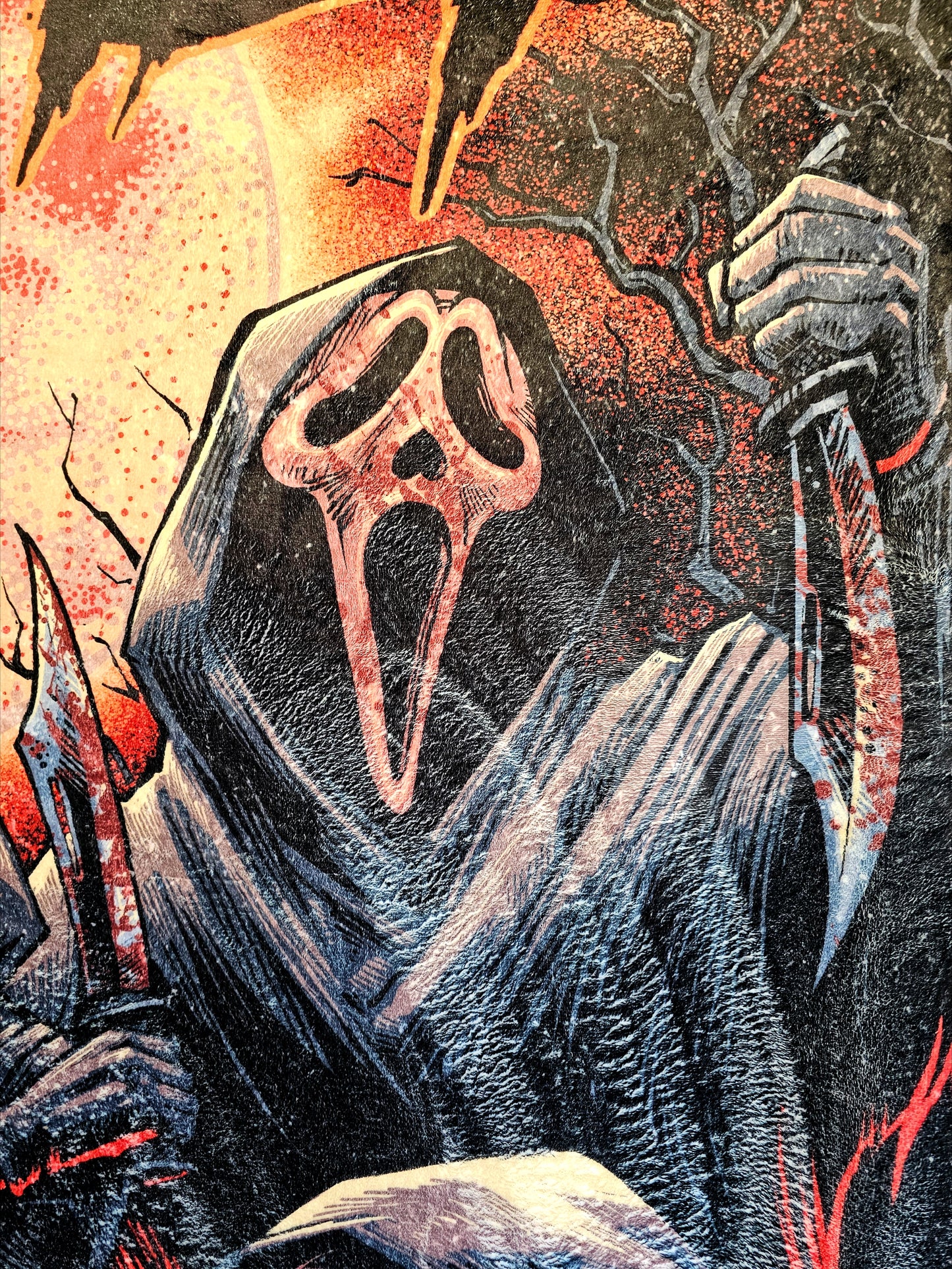 Mischief Ghost Slasher Fleece blanket