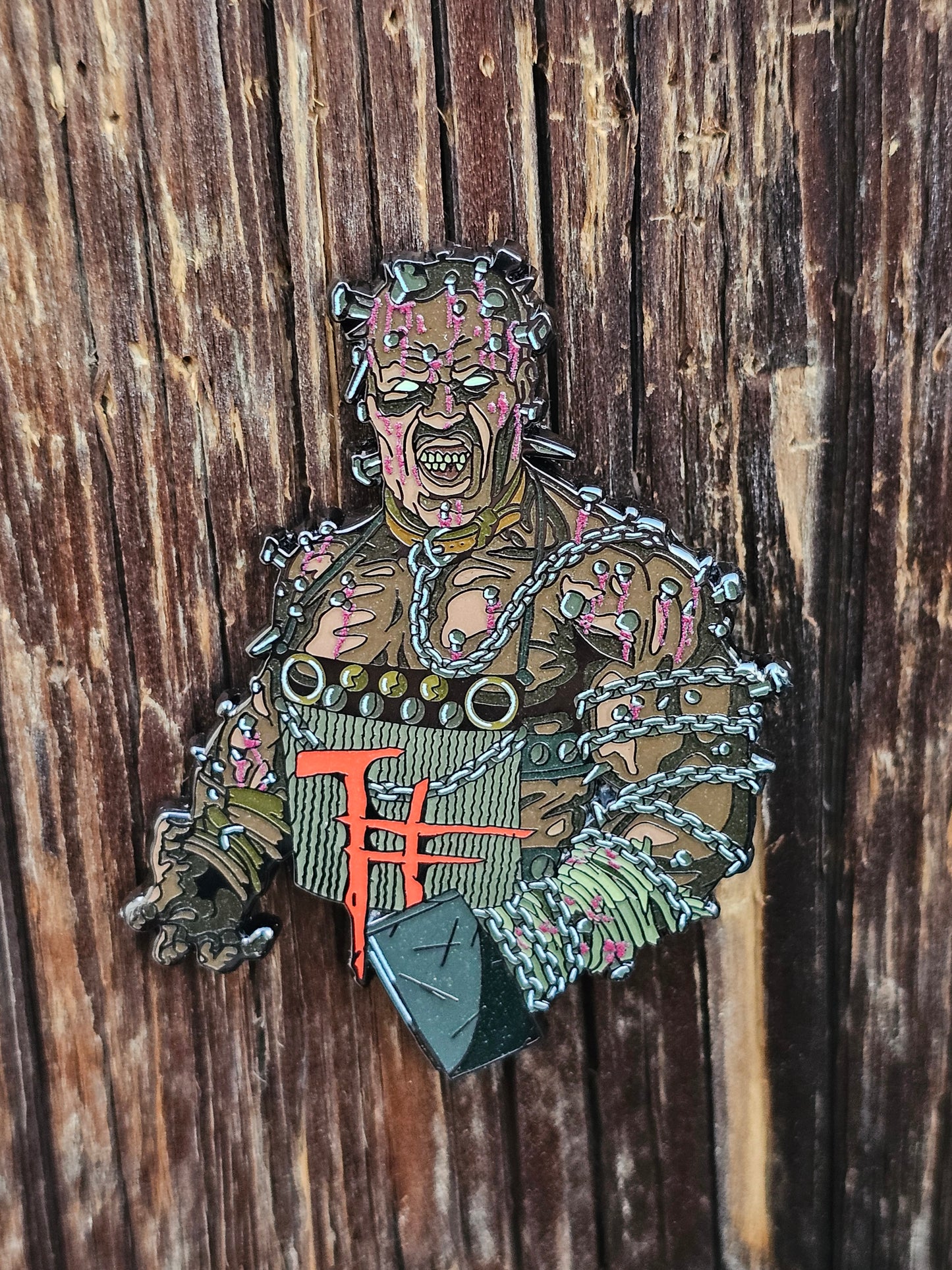 The Pinhead Enamel Pin