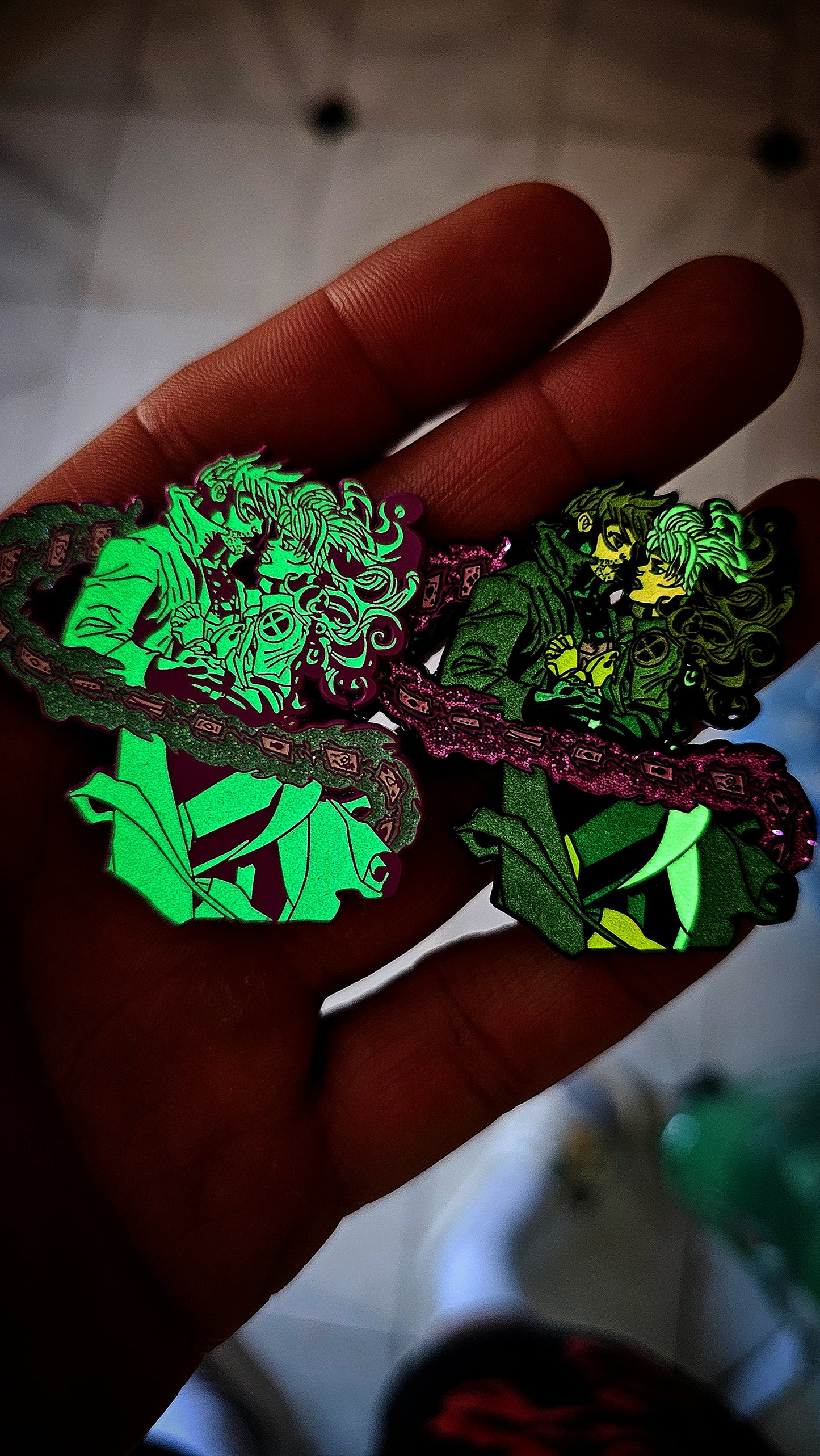 GAM & ROG True Love enamel pin