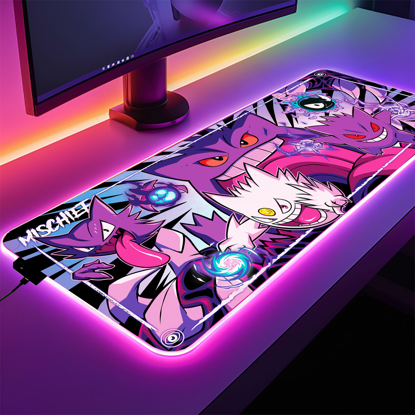 Ghost Type V2 Deskmat