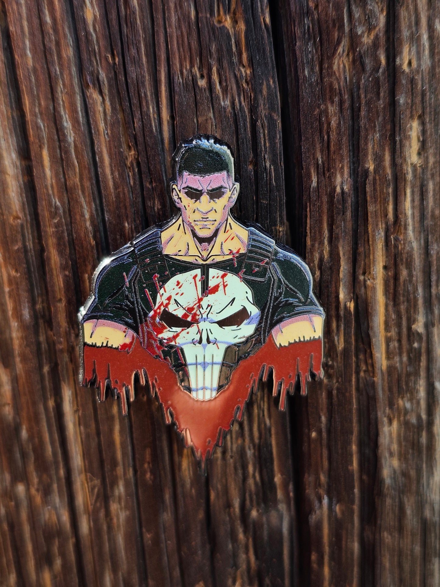 The Punish User enamel Pin